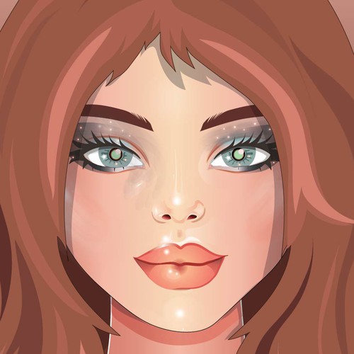 Attractive Face - Graphics Design デザイン by Asanyana