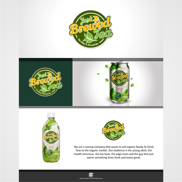 Diseño de Zakiya™ titulado "Just Brewed Needs A Logo"