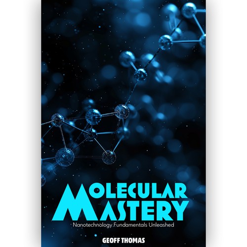 Create an eye-catching design for a first time author on the topic of nanotechnology. Réalisé par RoundRectangles