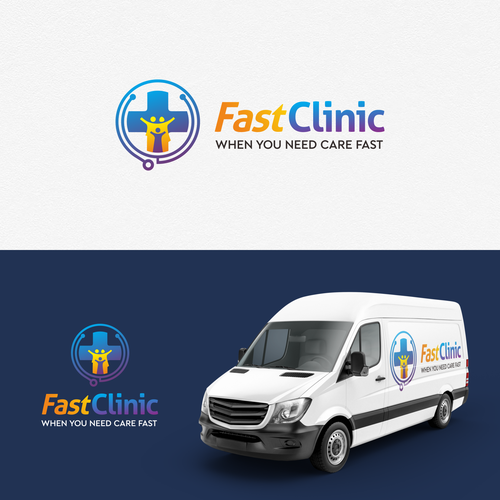 Logo for Health Care Clinic Diseño de SweetCactus