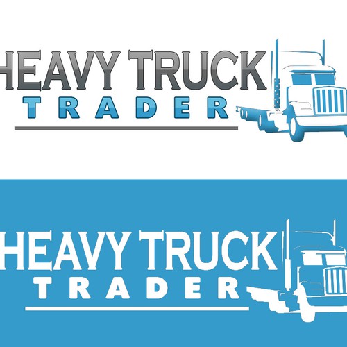 logo for a commercial vehicles and trucks sales website | Logo design ...