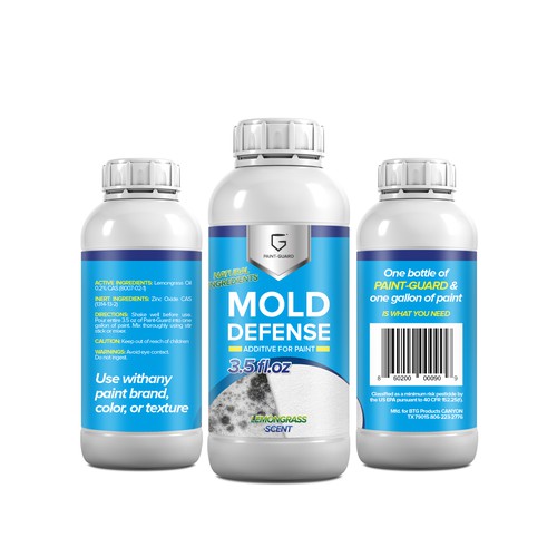 Paint Additive Label Redesigned for Store Shelves Design by creationMB