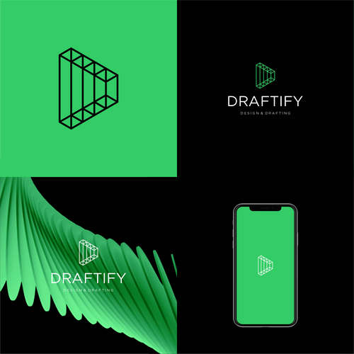 Clean, Modern, Sharp design for a design/drafting firm Design von Kunai.