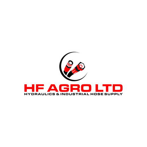 Hydraulic hose shop logo Design by ghayda