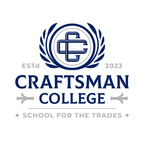 Trade School Logo Design von ᴘɪᴄᴛᴏʀ