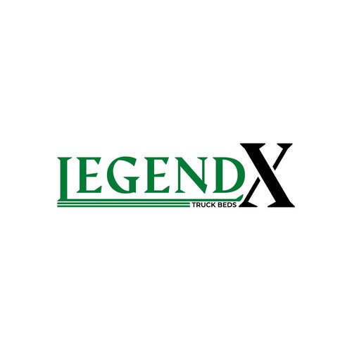 Legend X Truck Bed's Logo Design by line2code