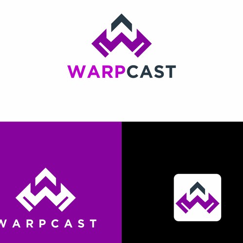 Warpcast logo Diseño de Yaqoot