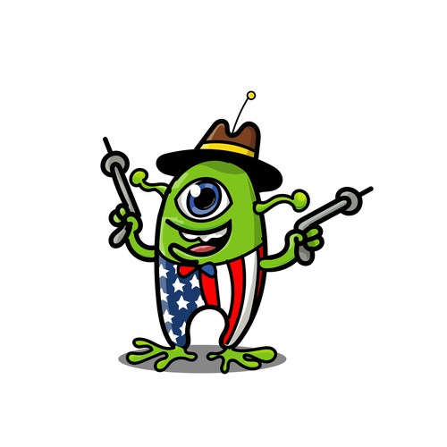 Mascot for Uranus Fudge Factory and General Store Design by Judgestorm