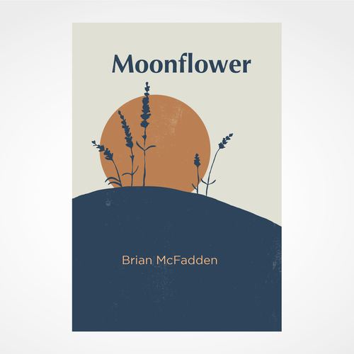 Moonflower - Poetry chapbook cover Design by STARKCOM
