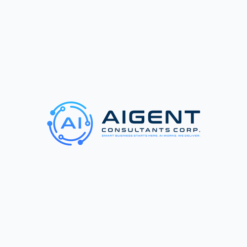 AI Agent Company: Appealing to small to medium sized businesses. Design by kappa_