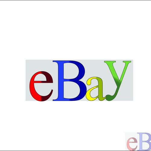 99designs community challenge: re-design eBay's lame new logo! Design by zedge
