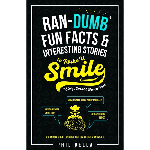 Ran-Dumb Fun Facts Book Cover Design by Syarif HC