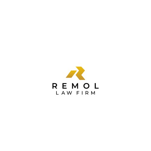 Modern, crisp, and sleek logo for law firm. Design by lesya787