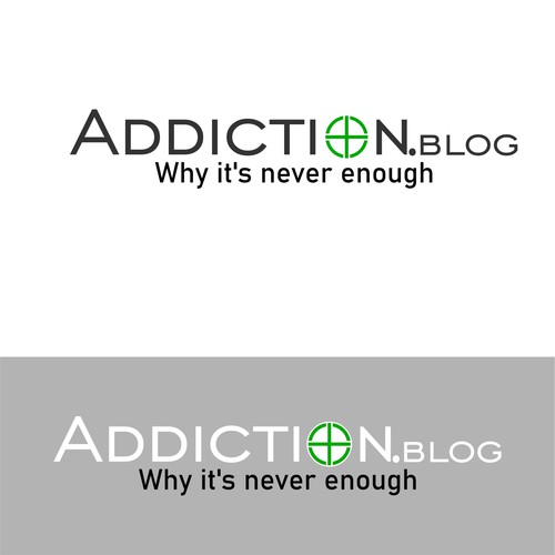 Logo for drug & alcohol blog Design by Mr. Black in