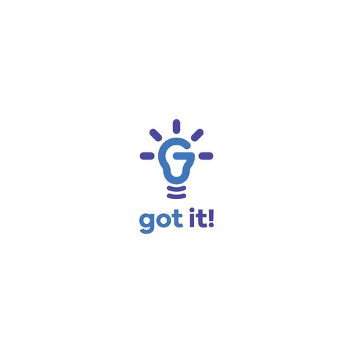 Logo design for "got it!", a top 10 app in App Store! Design by aninn