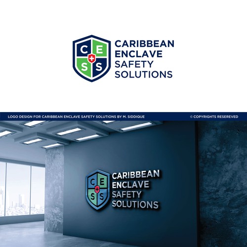 Forge the Brand of Caribbean Enclave Safety Solutions Design by M.Siddique