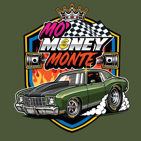 Design by ⭐ the bugz ⭐ titled "Logo for Mo' Money Monte"