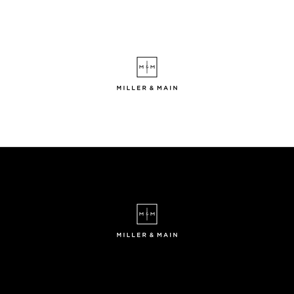 Logo concept for MILLER & MAIN