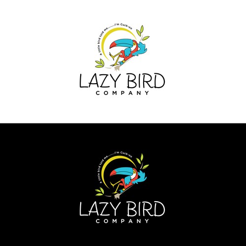 Design a simple but yet powerful logo for "Lazy Bird Company” Design by 123Graphics