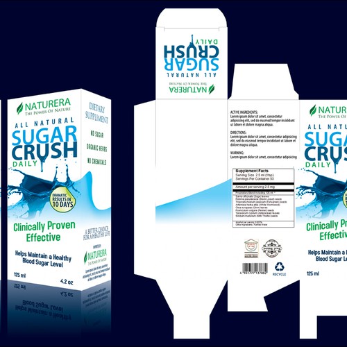 Design di Looking For a Great New Product Package Design for Sugar Crush di Sherwin Soy