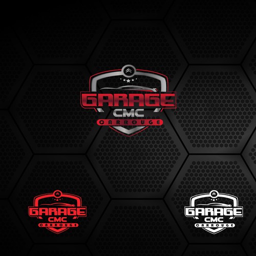 CREATION LOGO POUR GARAGE AUTOMOBILE CITROEN AVEC UN COTE FUN Design by Univers Design