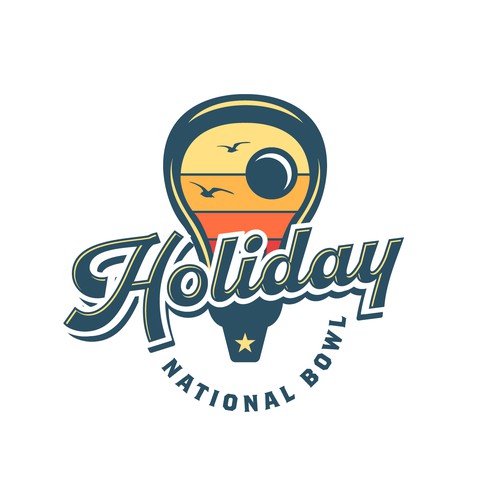 Holiday Bowl Logo Design by nezz_dg