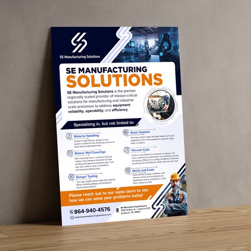 Clean single page line card for potential customers Design by *FBCTechnologies*