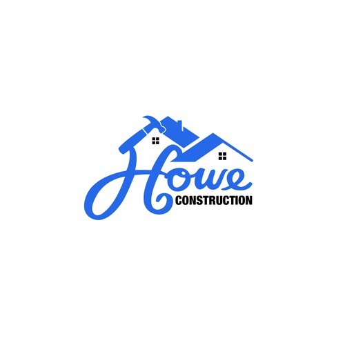 Howe Construction Logos Wanted! Must have the same cursive as my profile pic for word: Howe. Want better pictures!! Design by Kas_Ra