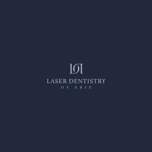 Laser Dentistry of Erie Modern + Approachable Logo and Branding Design by Artur Zherdetskii