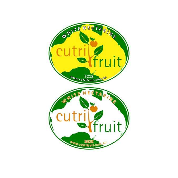 Cutri Fruit PLU Design | Sticker contest