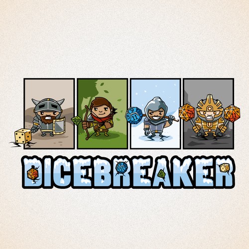 Board Gaming Website Dicebreaker.com Needs a Logo! Design by |Alex|