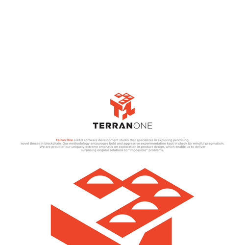 Modern logo that conveys "research" "experimentation" and "software engineering" Design by [L]-Design™