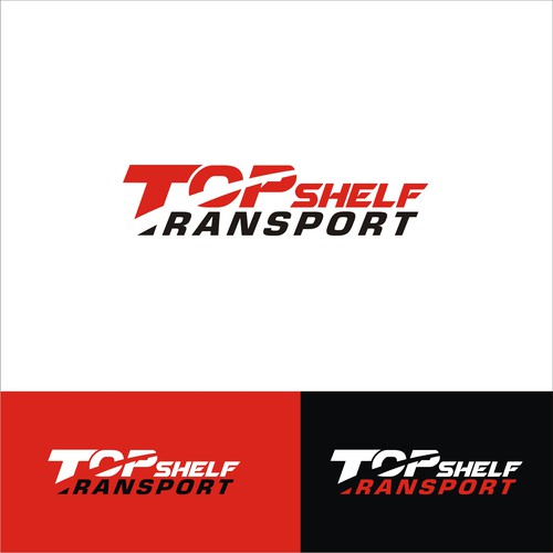 A Top Shelf Logo for Top Shelf Transport Diseño de herudako