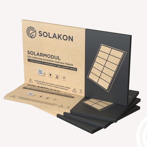 Create a nice Packaging Design for Solar Panels Design by OFIVE11™