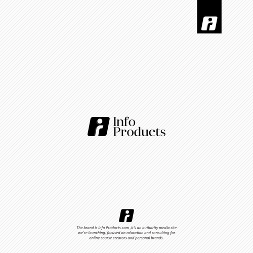 InfoProducts.com - Logo & Branding Design by moOks™