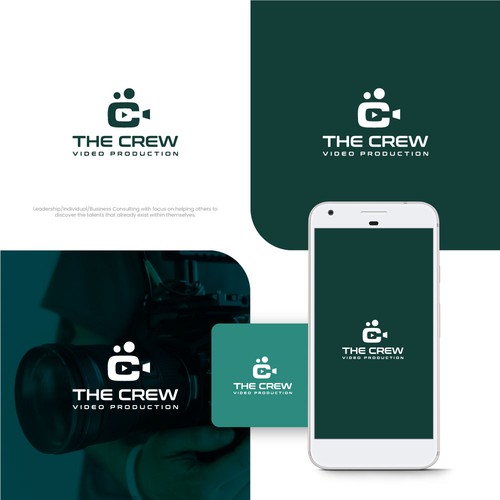 "Video production for not so stuffy corporate clients" ganador Logo & guía de marca