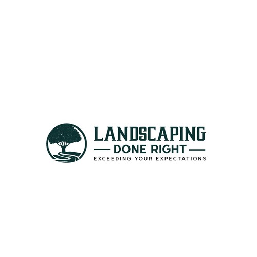 Searching for Clean, Indelible Logo for Landscaping Company Design by Arwen14