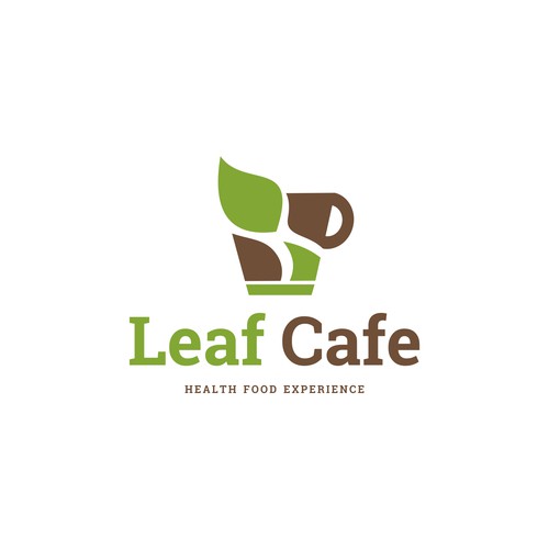 Diseño de Logo: Leaf Cafe de Sundawani Art