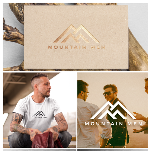 Mountain Men Logo Design by Brandsy