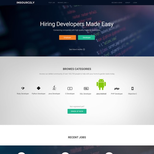 Create a stunning NEW front page for a SaaS company Design by paul GDM