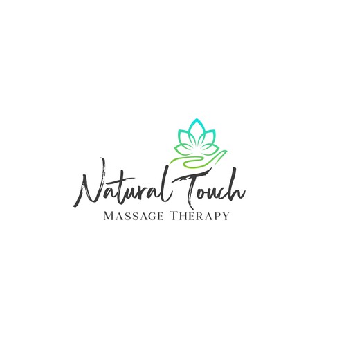 New massage therapy business Design by Grey Crow Designs