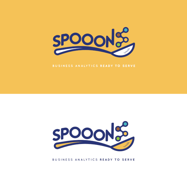 Design by Guillermo Palacio titled "Spooon Business Analytics Logo Design"