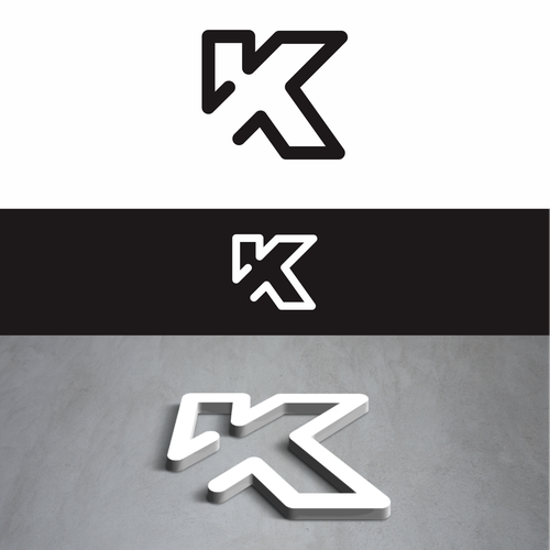 Design a logo with the letter "K" Design by STYWN