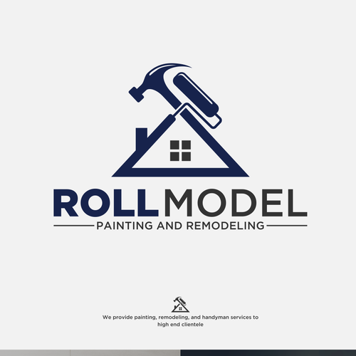 We need a logo that visually ties together painting and remodeling