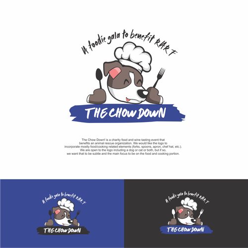 Food competition logo needed for charity even supporting animal rescue! Réalisé par asmui11