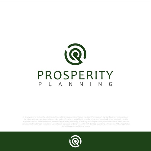 Prosperity Planning Logo Update Design by Safflower YES