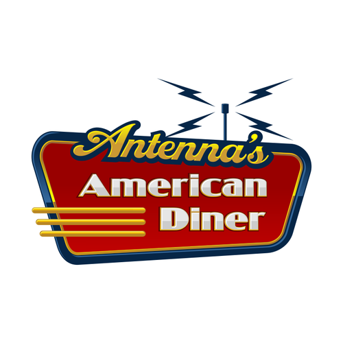 Antenna's American Diner needs a new logo | Logo design ...