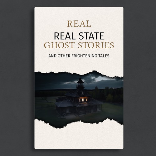 Design a "new take" on REAL haunted house/ghost stories! Design by Adriano - Covers