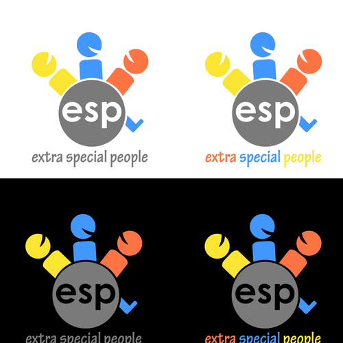 create a logo for Extra Special People, Inc.-- and you'll change lives! Design by Megan Kluttz