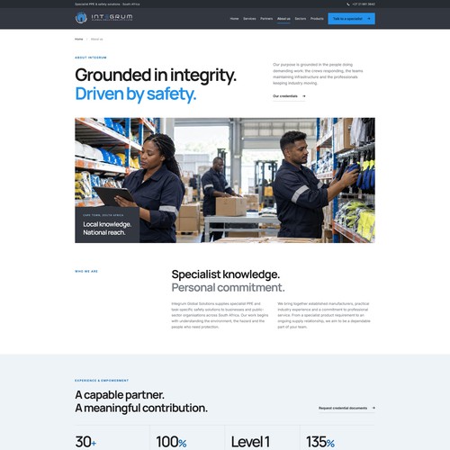 "Modern Integrum Website" winning Illustration or graphics